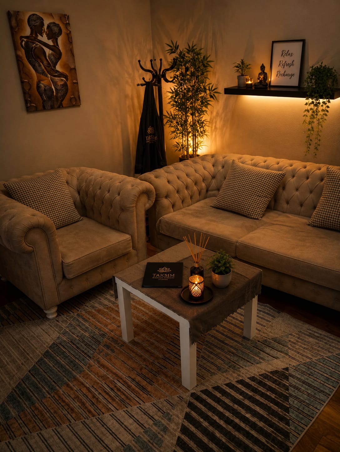 Massage Taksim Salon Ambiance